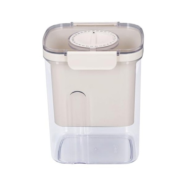 Yaourtière Grecque, Passoire à Yaourt Grec avec Minuterie et Couvercle, Passoire Alimentaire Réutilisable à Mailles Fines pou