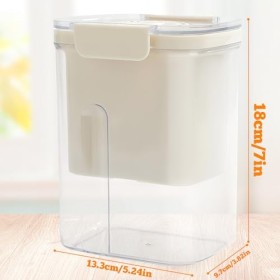 PRITOK Passoire à yaourt grecque avec couvercle : séparateur de lactosérum lavable, yaourtière avec tamis en filet, filtre à 