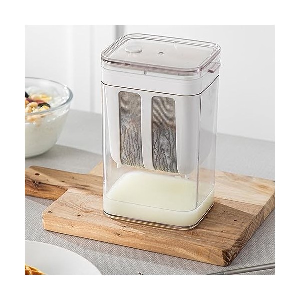 Yaourtière Grecque, Passoire de Grande capacité, Alternative au Sac de Lait de Noix, Passoire Alimentaire avec Maille Fine en