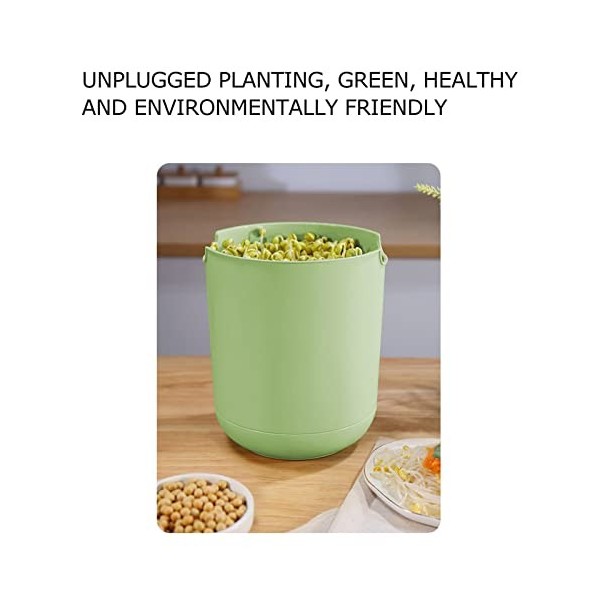 Germoir de graines, machine automatique de germes de soja sains polyvalents de qualité alimentaire pour yaourt