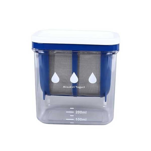 Filtre à Yaourt, Yaourtière Grecque élégante, Filtration Efficace en Résine, Séparateur de Lactosérum en Acier Inoxydable, Pa