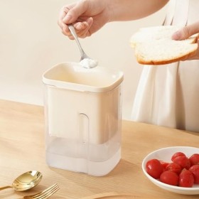 Passoire à Yaourt Grec, Passoire Multi-Yaourtière avec Maille Fine pour Yaourt Grec épais, Lait de Noix, Lait de Soja, Jus de