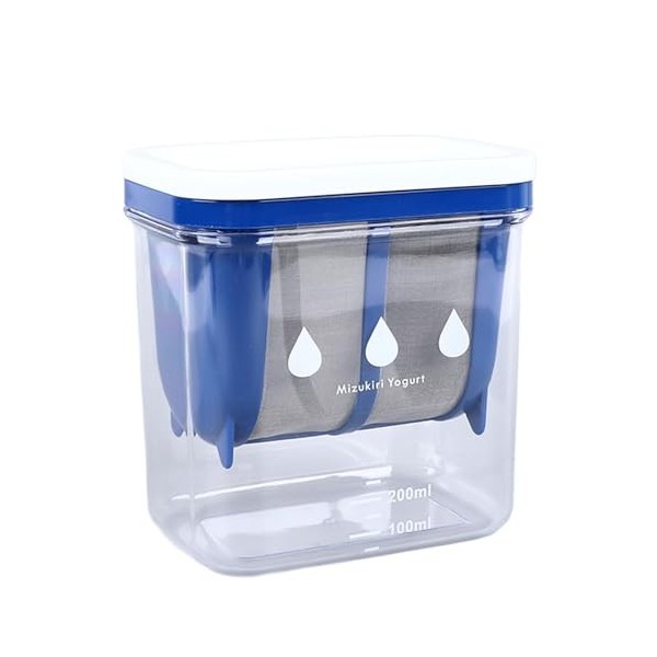 Passoire à Yaourt, Yaourtière Grecque, Acier Inoxydable Grande Capacité Séparateur Dhumidité pour Yaourt Passoire Séparateur