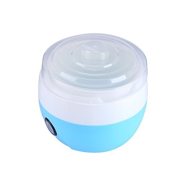 Akozon Yaourtière, 220V 1L Electric Automatic Yogurt Maker Machine Yoghurt Yogourt Automatique Crème Yaourt Électrique de Bri