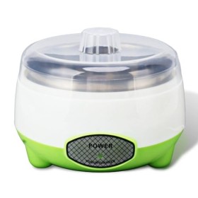 Yaourt Hine Cact Yaourtière Hine Récipient en Acier Inoxydable Yaourtière pour Yaourt Fait Maison G 15W Prise UE 220V Jardina