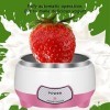 Mini Yaourtière 1L 15W, Chauffage à 360°, Machine De Fabrication De Yaourt Automatique Pour un Usage Domestique. Equipé Dune