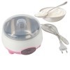 Topyond 15W 1L Mini Yaourtière Chauffage à 360 ° Machine De Fabrication De Yaourt Automatique pour la Maison Prise UE 220V Ro