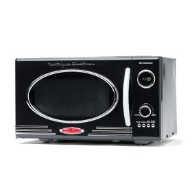 Nostalgia Micro-ondes Retro sur Comptoir - Grande puissance 800 Watts - 25 litres - 12 réglages de cuisson préprogrammés - Ho
