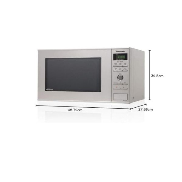Panasonic NN-SD27 Comptoir Micro-ondes uniquement 23 L 1000 W Acier inoxydable