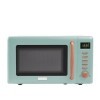 Haden Dorchester Green Four à micro-ondes – 20 L 800 W, commandes numériques, 5 niveaux de puissance – Idéal pour le comptoir