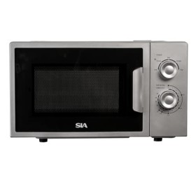 SIA FAM21SI 20L Argent Micro-ondes Autonome Cadrans Analogique 700W Garantie Pièces et Main dœuvre 2 ans
