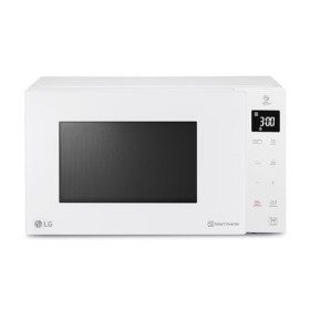 LG - Micro-ondes Grill Smart Inverter blanc