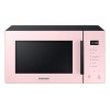 Samsung MG23T5018AW Four à micro-ondes, 23 L, 1100 W, cuisson automatique et Home Dessert, design verre, blanc Classique