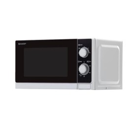 Sharp Home Appliances R-200INW micro-onde Comptoir Micro-ondes uniquement 20 L 800 W Argent