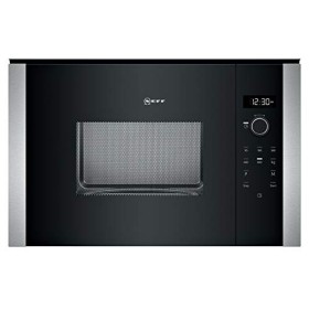Micro ondes Encastrable Neff HLAWD23N0 - Micro-Ondes Integrable Inox et noir - 20 litres - 800 W