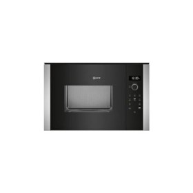 NEFF Micro ondes Encastrable Neff HLAWD53N0 - Micro-Ondes Integrable Inox et noir - 25 litres - 900 W [Classe énergétique B]\