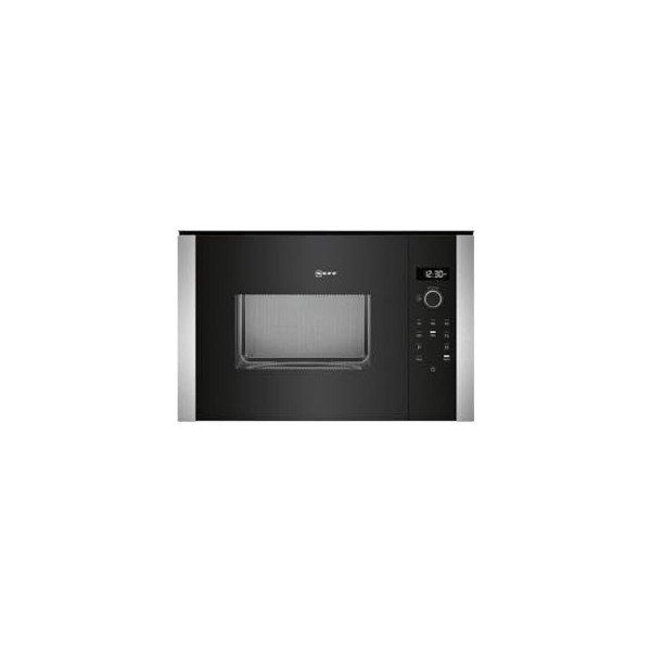 NEFF Micro ondes Encastrable Neff HLAWD53N0 - Micro-Ondes Integrable Inox et noir - 25 litres - 900 W [Classe énergétique B]\