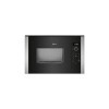 NEFF Micro ondes Encastrable Neff HLAWD53N0 - Micro-Ondes Integrable Inox et noir - 25 litres - 900 W [Classe énergétique B]\