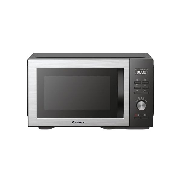 Candy Essenza CMWA32EDLB Four Micro-ondes 1000W 32L Digital, Fonction Décongélation et Nettoyage Auto, Cavité Inox, Plateau T