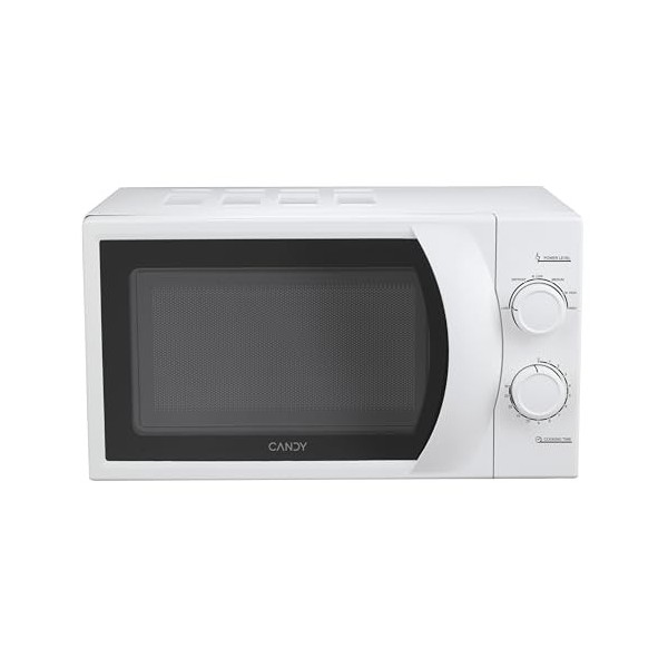 Candy CMW2070M Micro-ondes solo blanc 20 l, 700 W, 6 niveaux de puissance