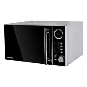 H.Koenig Four Micro-Ondes Grill 2 en 1 VIO9, 25L, Plateau tournant 27cm, 10 modes de cuisson jusqu’à 1000W, Décongélation, Cu