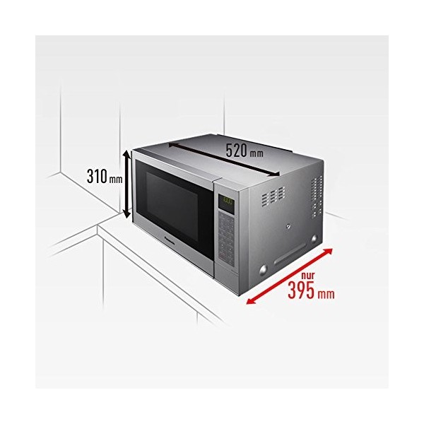 Panasonic NN-CT57 Comptoir Micro-onde combiné 27 L 1000 W Argent