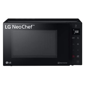 LG MH7235GPS Four à micro-ondes Smart Inverter avec grill à quartz, 32 litres, 1200 W, programmes automatiques, 5 niveaux de 