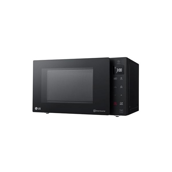LG MH7235GPS Four à micro-ondes Smart Inverter avec grill à quartz, 32 litres, 1200 W, programmes automatiques, 5 niveaux de 