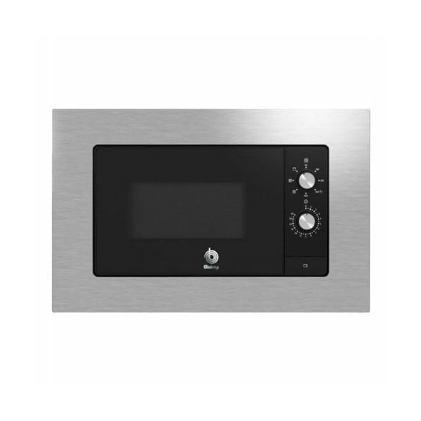 Microondas BALAY 3CG6112X3 Capacidad 20 L Negro/marco inox