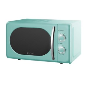 Grunkel - Micro-ondes de capacité de 20 L avec design vintage et 5 niveaux de puissance - Fonction de dégivrage et minuterie 