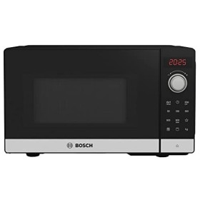 Bosch Serie 2 FEL023MS2 micro-onde Comptoir Micro-ondes uniquement 20 L 800 W Noir, Acier inoxydable