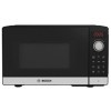 Bosch Serie 2 FEL023MS2 micro-onde Comptoir Micro-ondes uniquement 20 L 800 W Noir, Acier inoxydable
