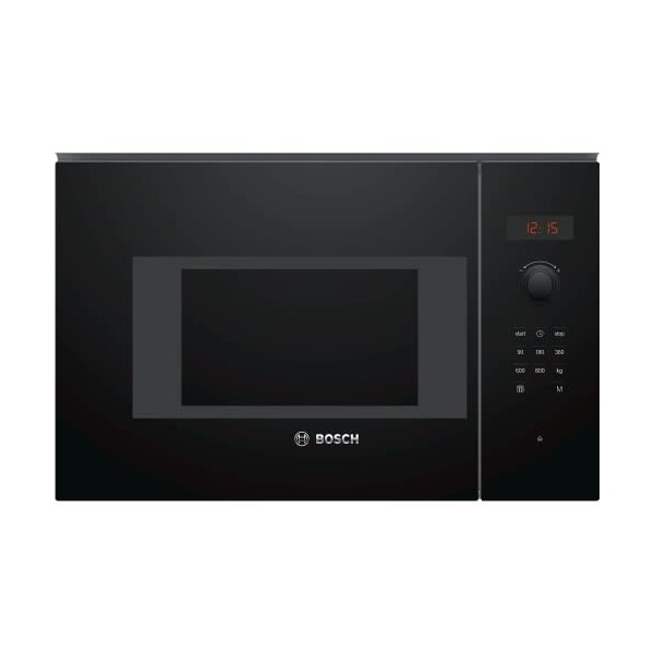 Bosch Home & Kitchen Appliances Bosch BFL523MB0B Micro-ondes encastrable Série 4 Noir