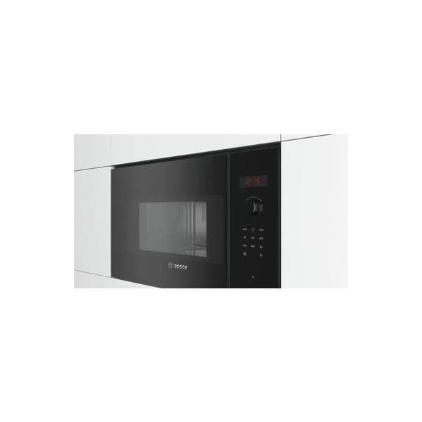 Bosch Home & Kitchen Appliances Bosch BFL523MB0B Micro-ondes encastrable Série 4 Noir