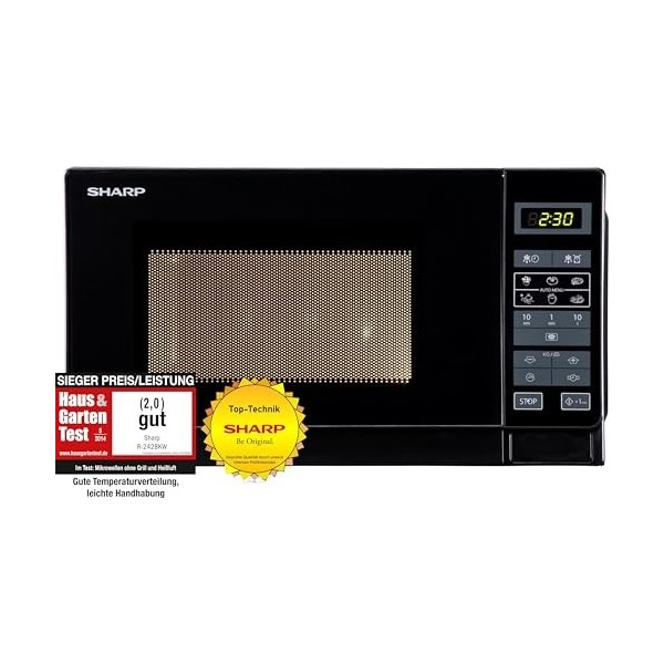 Sharp R-242WW Micro-ondes Solo 20 litres - Blanc