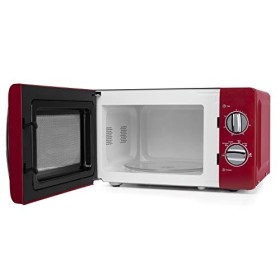 Orbegozo MI2020 Four à micro-ondes, 20 l de capacité, 6 niveaux de fonctionnement, minuterie jusqu’à 30 min, modèle vintage, 