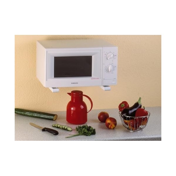 Meister Support pour micro-ondes, 6827100, blanc