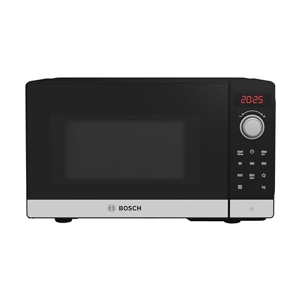 Bosch FFL023MS2F, Série 2, Micro-ondes, Pose libre, Inox