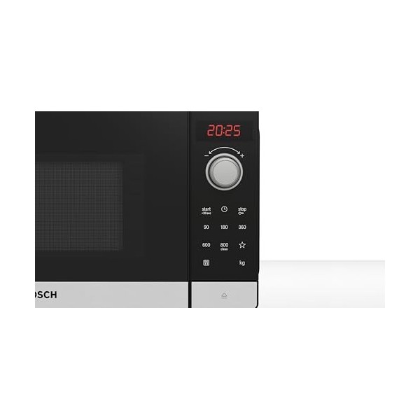 Bosch FFL023MS2F, Série 2, Micro-ondes, Pose libre, Inox