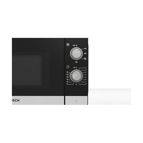 Bosch FFL020MS2F, Série 2, Micro-ondes, Pose libre, Inox