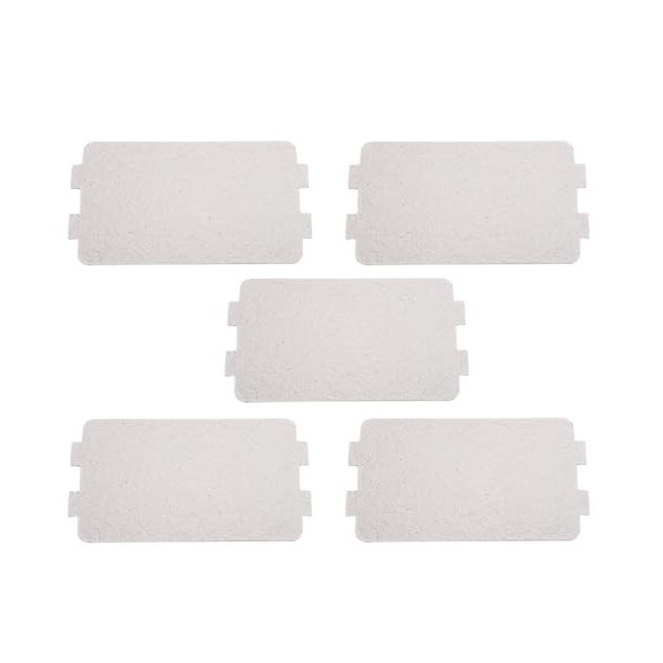 5 Pièces Couvercle de Guide Dondes de Plaque de Mica de Four à Micro-ondes Universel Feuille de Mica de Four à Micro-ondes P