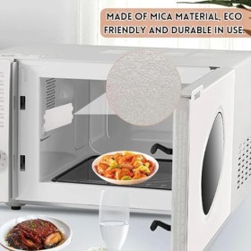 5 Pièces Couvercle de Guide Dondes de Plaque de Mica de Four à Micro-ondes Universel Feuille de Mica de Four à Micro-ondes P