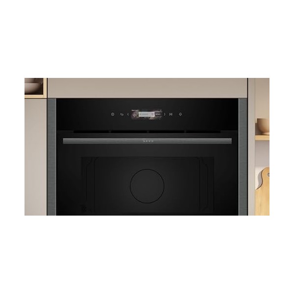 Neff C24GR3XG1B N 70, Micro-ondes encastrable 60 x 45 cm Graphite-Grey