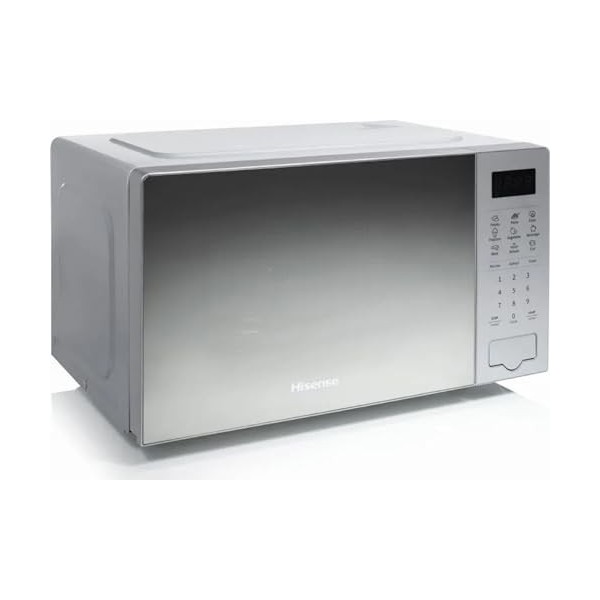 Hisense, H20MOMS4 Four micro-ondes 20L 700W Écran LED avec commandes tactiles 6 fonctions Couleur miroir