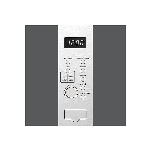 BRANDT - SE2500X - Micro onde pose libre - 900W - 25L - Cavité peinte - Minuterie 60 minutes - 8 programmes automatiques - PT