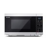SHARP YC-MS51EW Micro-ondes Sans Grill 25 litres, contrôle numérique, micro-ondes: 900 W, 5 niveaux de puissance micro-ondes,