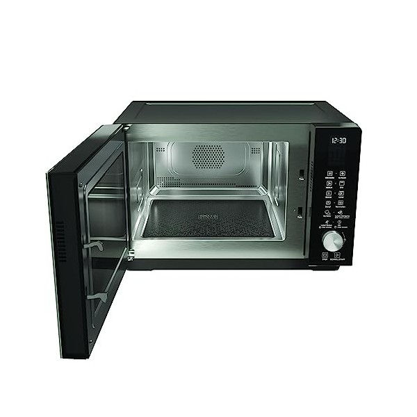 Bauknecht MF 255 B - Micro-ondes extra espace - Sans plateau tournant - My Menu - Programmes spéciaux - Cuisson à vapeur avec