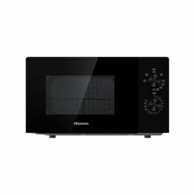 Hisense H20MOBP1G Micro-ondes avec gril, capacité 20 L, 700 W de puissance, 900 W avec grill, 5 niveaux, minuterie 30 min, mo