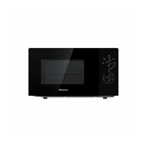 Hisense H20MOBP1G Micro-ondes avec gril, capacité 20 L, 700 W de puissance, 900 W avec grill, 5 niveaux, minuterie 30 min, mo