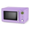 Micro-ondes violet 700 W - 20 litres - Design rétro - Emerio MW-112141.4 lilas